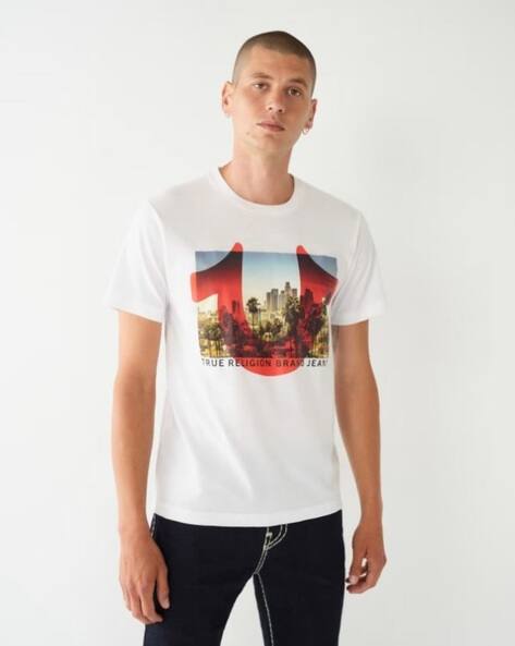 Graphic Print Regular Fit Regular Fit Crew-Neck T-Shirt