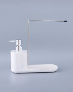 Soap Dispenser with Holder Drain Tray-image-2