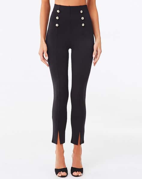 High Rise Ankle-Length Leggings