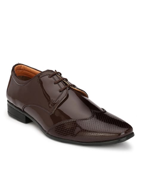 Hirel's Textured Lace-Up Brogues