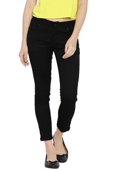 Buy Black Jeans Jeggings for Women by Devis Online