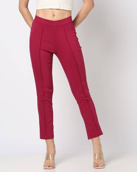 Women Panelled Slim Fit Jeggings