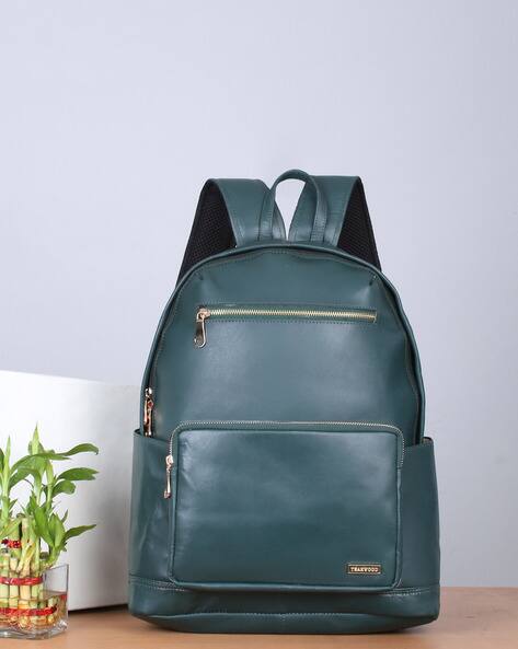 TEAKWOOD LEATHERS Women Backpack with Adjustable Strap