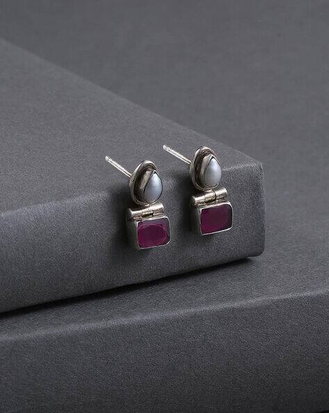 Buy Silver Earrings for Women by Fabindia Online