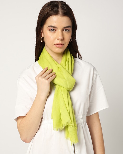 Women Solid Scarf Price in India