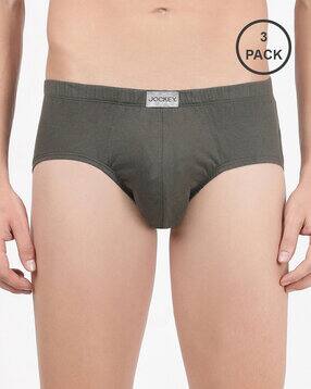 8035 Combed Cotton Poco Brief with Ultrasoft Concealed Waistband