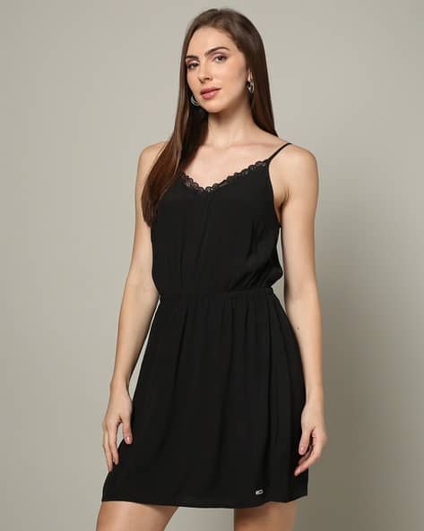 Buy Black Dresses for Women by TOMMY HILFIGER Online | Ajio.com