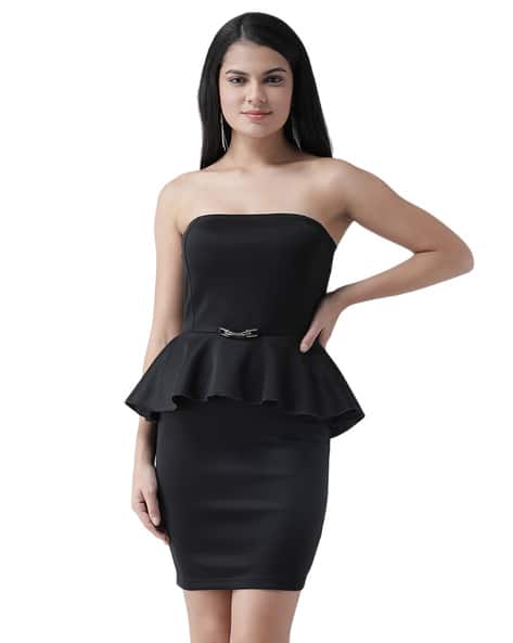 Bodycon Peplum Dress