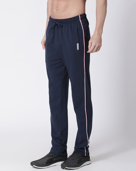 Track Pants with Drawstring Waist