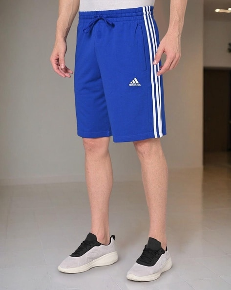 Adidas blue shorts mens online