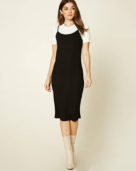 princess polly baby blue dress Kiah Long Sleeve Backless Maxi Dress in Black main image 1