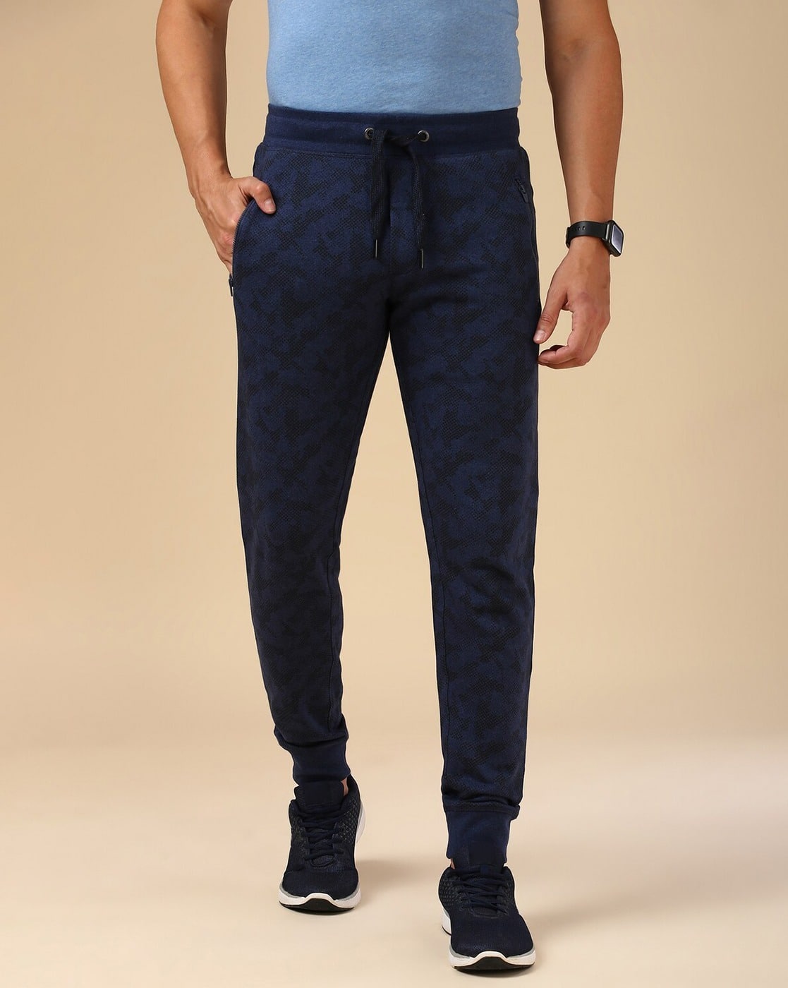 Men Camouflage Print Joggers