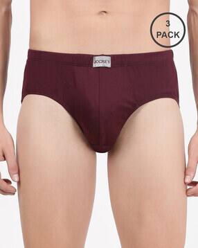 8035 Combed Cotton Poco Brief with Ultrasoft Concealed Waistband