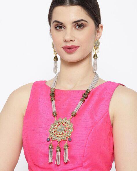 Buy Grey FashionJewellerySets for Women by ZOBBY Online