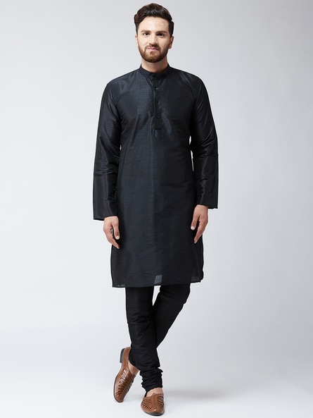 Sojanya Long Kurta with Button Placket