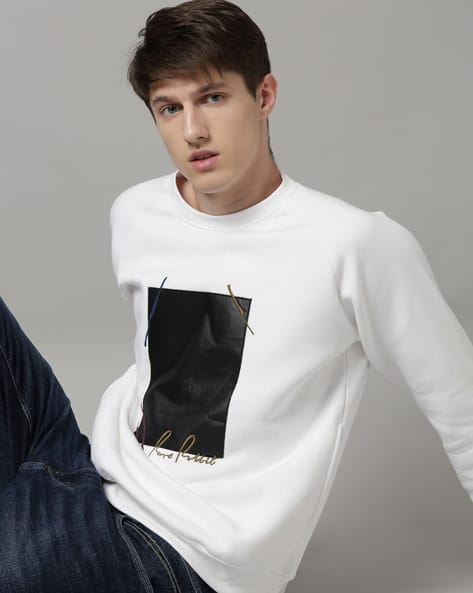 Buy White Sweatshirt Hoodies for Men by Rare Rabbit Online