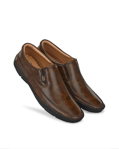 Buy Brown Formal Shoes for Men by Mactree Online Ajio