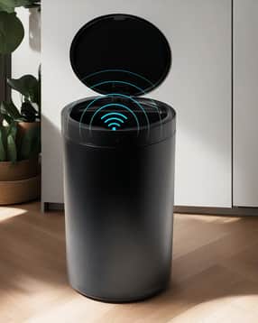 umai Stainless Steel Dustbin with Lid-picture-34