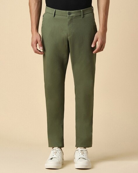 Buy Green Trousers Pants for Men by ALLEN SOLLY Online Ajio