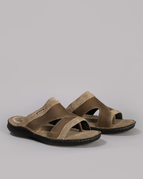 Woodland Men Slip-On Sandals