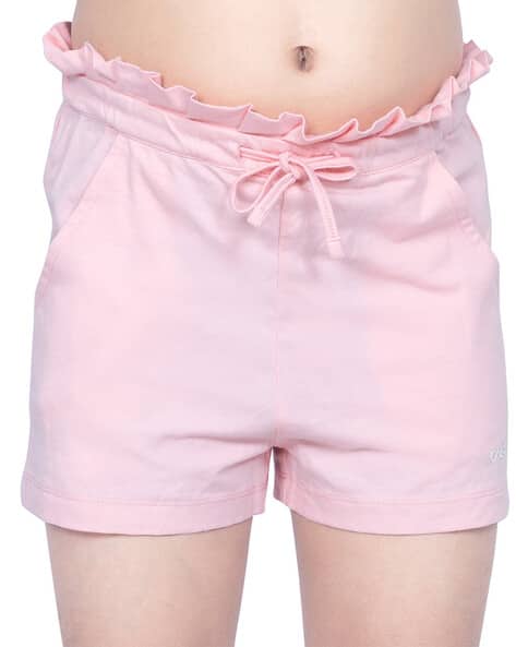 Girls Regular Fit Flat-Front Shorts