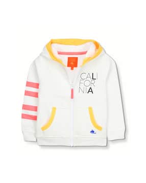 cherry crumble by nitt hyman Typographic Pattern Hoodie with Kangaroo Pockets-picture-13