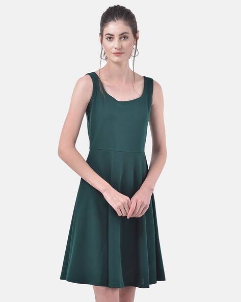 Buy Emerald Green Dresses for Women by Eavan Online