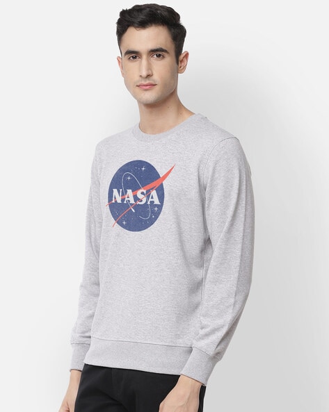 Nasa grey sweatshirt sale