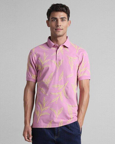 SIMON CARTER Men Embroidered Slim Fit Polo T-Shirt