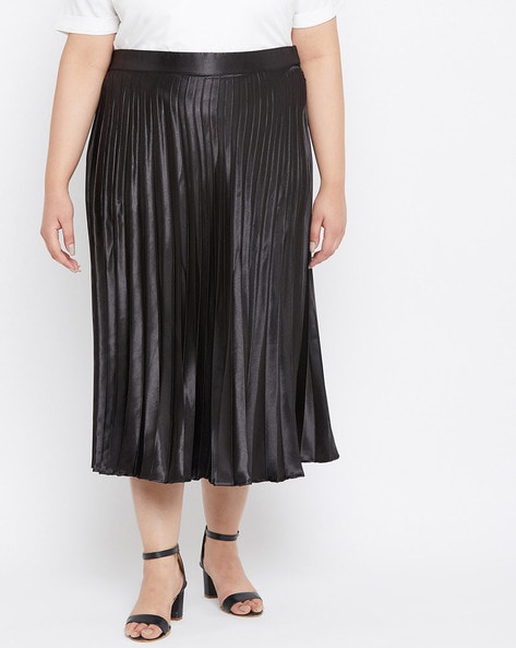 Uptownie Lite Pleated Flared Skirt