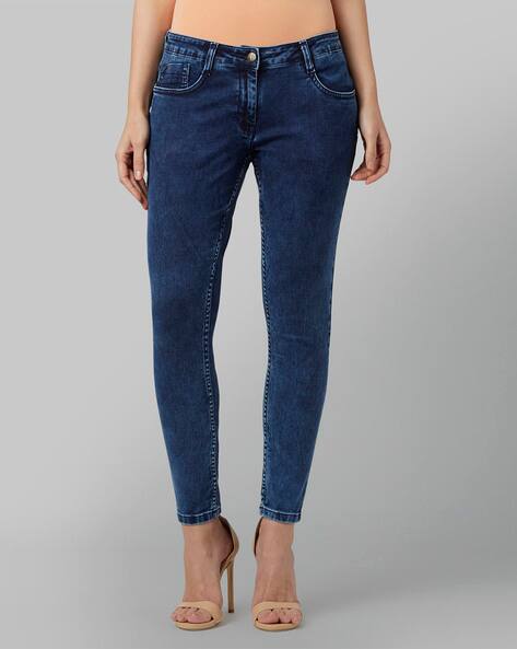 Buy Blue Jeans Jeggings for Women by PARK AVENUE Online