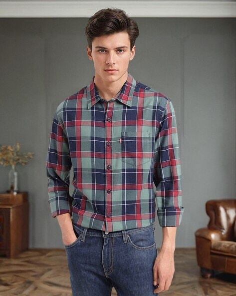 Buy Multicoloured Shirts for Men by LEVIS Online Ajio