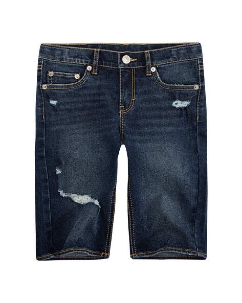 Levi's distressed bermuda shorts best sale