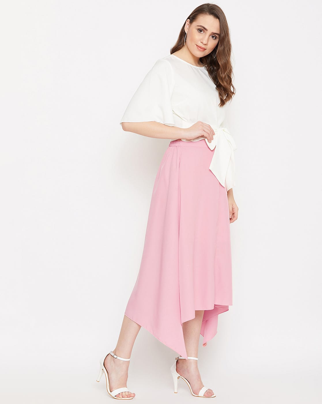 women skirt with top