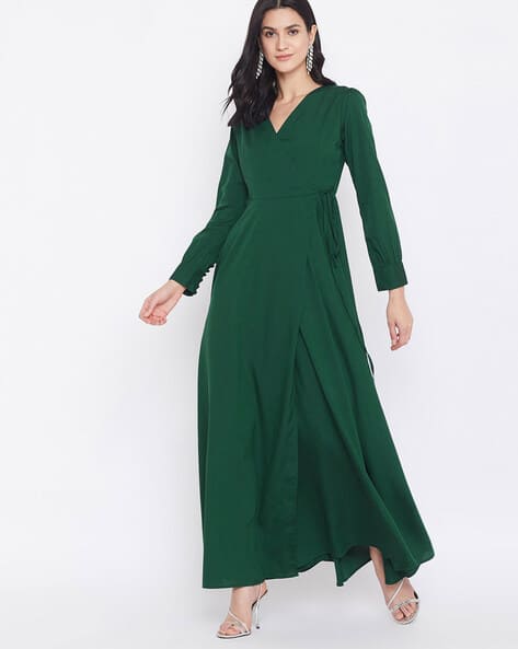 Buy Green Dresses for Women by Berrylush Online | Ajio.com