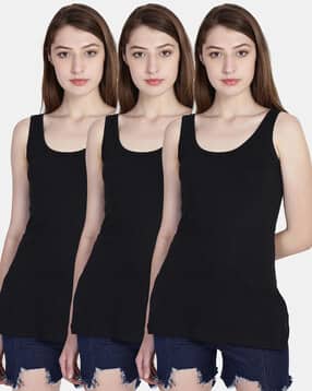 leading lady Pack of 3 Camisoles-picture-18