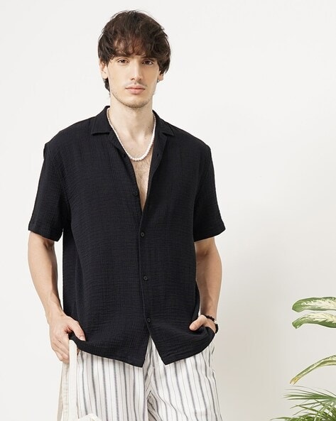 British Club British Club Men's Resort Collar Grinding Shirt
