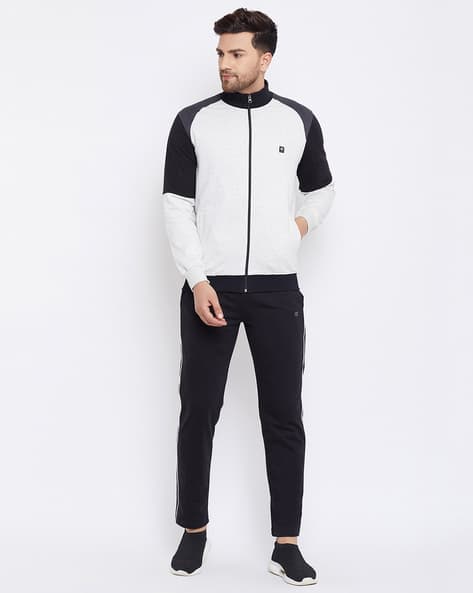 Colourblock Zip-Front Tracksuit