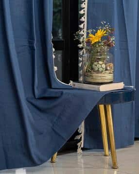 urban space Door Eyelets Curtain with Tassels-picture-22