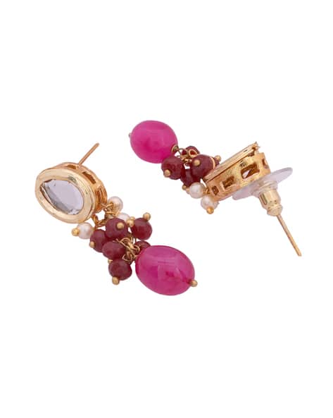 Buy Burgundy FashionJewellerySets for Women by SHOSHAA Online