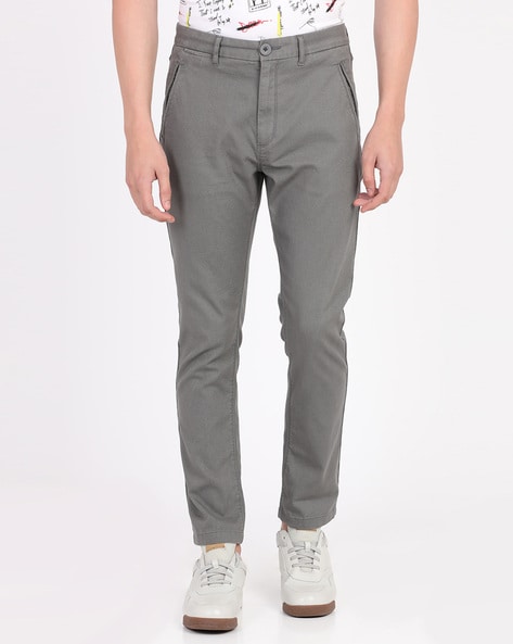 Breakbounce Flat-Front Slim Fit Trousers