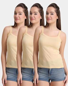 leading lady Pack of 3 Camisoles-picture-28