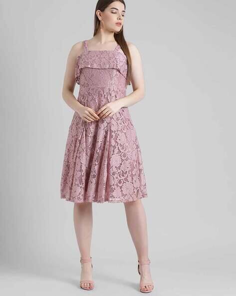 chinese dress ladies Buy Zink London Women's Navy Blue Lace A-Line Short Dress at Amazon.in