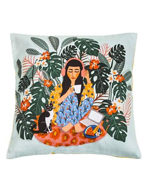 CHUMBAK Square Shape Cushion Cover