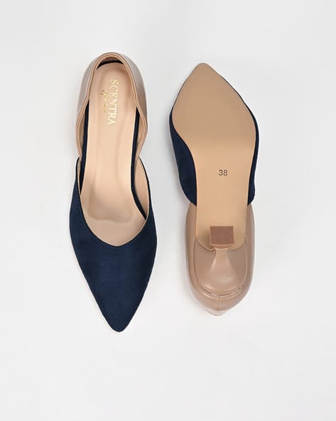 Buy Blue Heeled Shoes for Women by SCENTRA Online