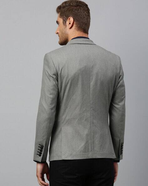 Rare Rabbit Mens Textured Suit Textured Blazer Mens Light Pink