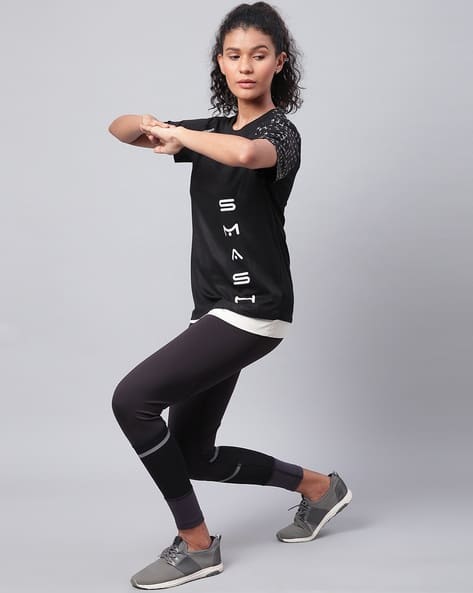 myntra alcis shoes Gym Tights Alcis Sports Shoes Buy Black Leggings For Women By