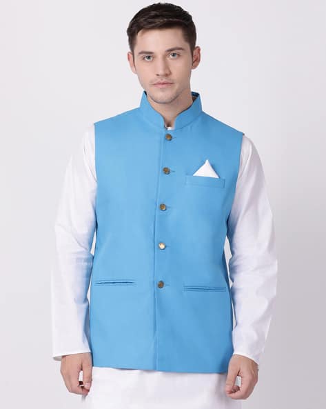 Monte Carlo Winter Jacket For Men Half Sleeve Reversible Jacket