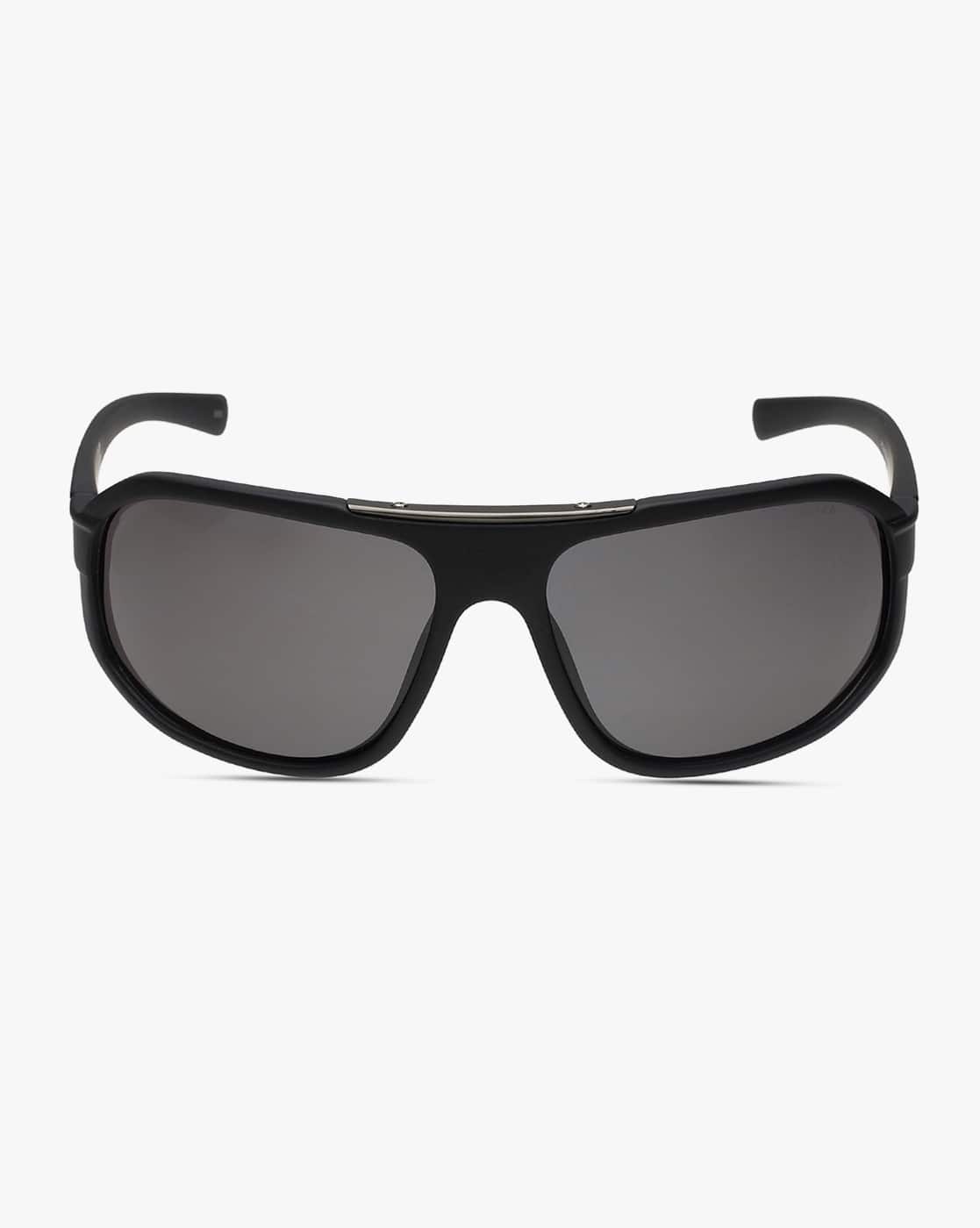 Men UV-Protected Wrap Sunglasses-NA3624P 005 64 S