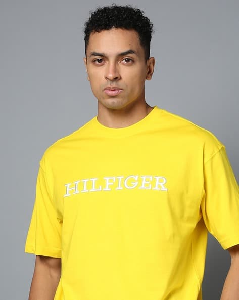 Ajio Yellow Tommy Shirt Buy Yielding Yellow Tshirts For Boys By - Main Image